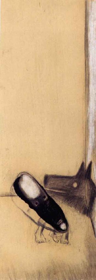 Pensiero de L'ombre by Enzo Cucchi