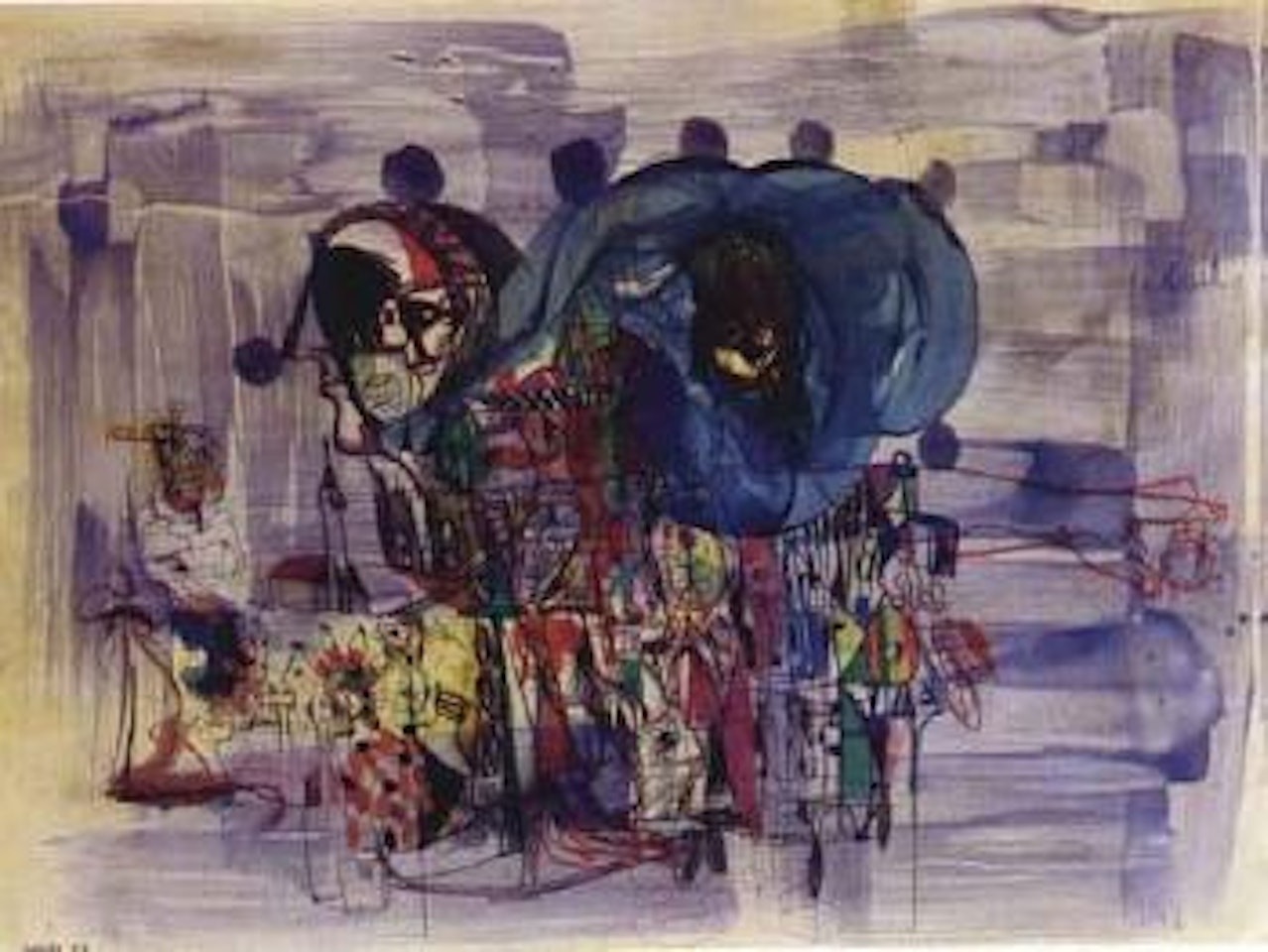 Untitled B by George Condo