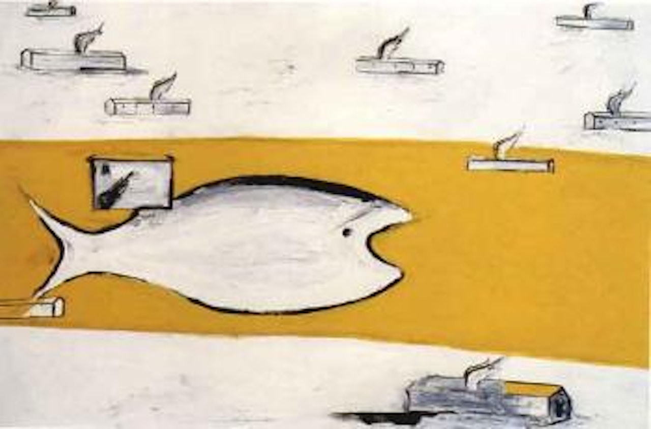 Paesaggio pescato by Enzo Cucchi