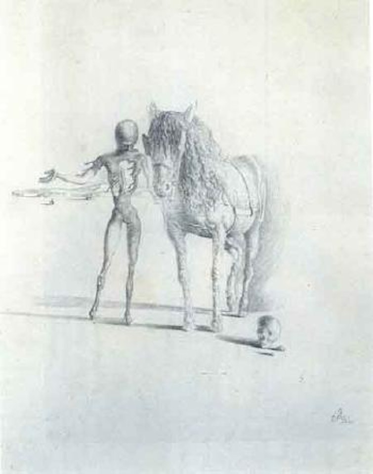 La perle by Salvador Dali