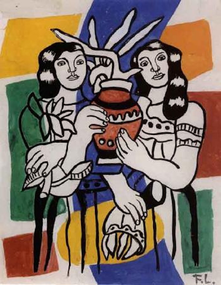 L'anniversaire by Fernand Leger