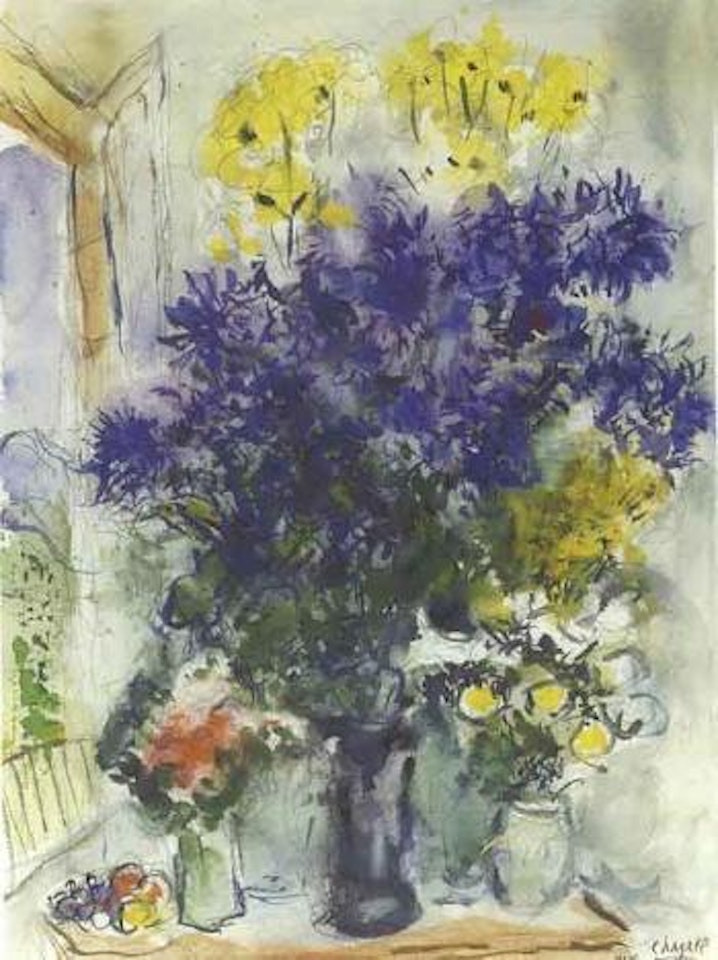 Vase de fleurs by Marc Chagall