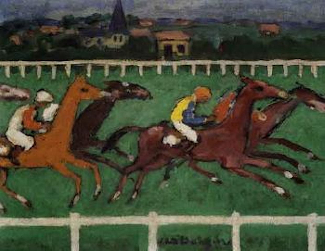 Course a Deauville by Kees van Dongen