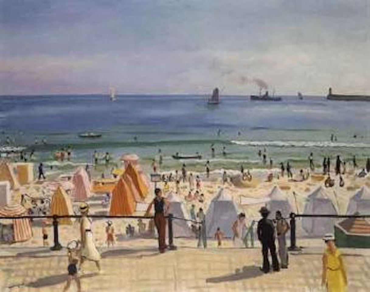 La plage des Sables d'Olonne by Albert Marquet