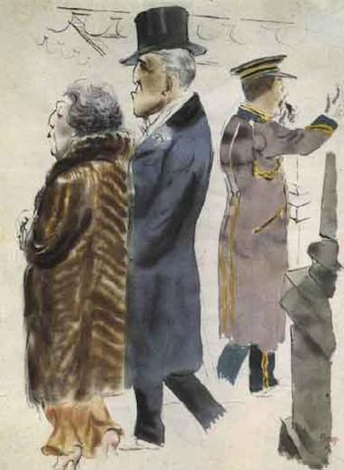 American rich by George Grosz