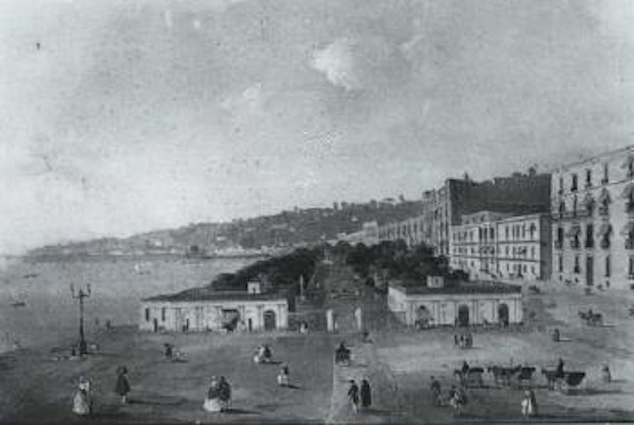 La Villa Reale di Chiaia by Neapolitan School