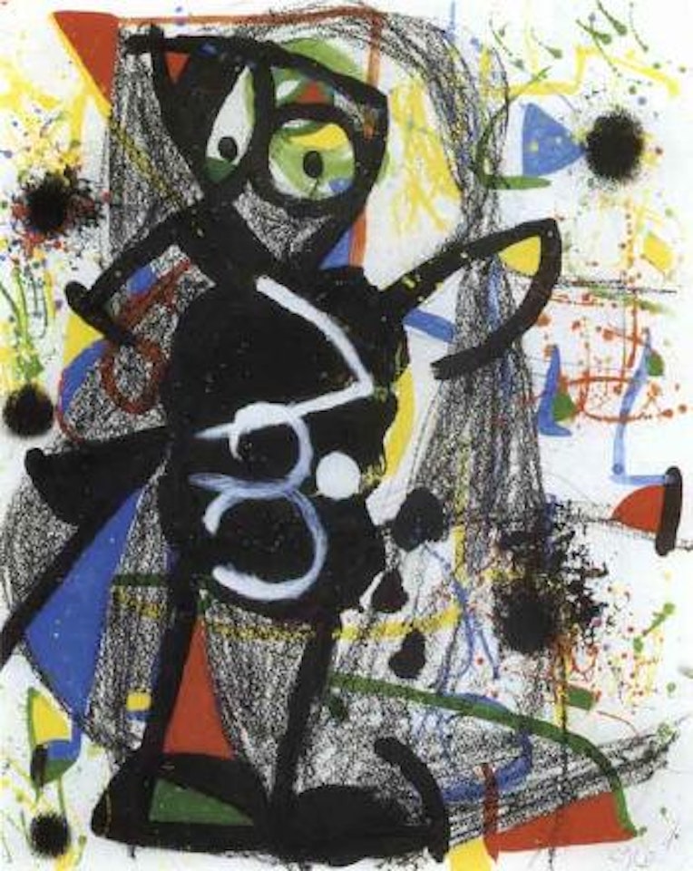 Femme oiseau by Joan Miró