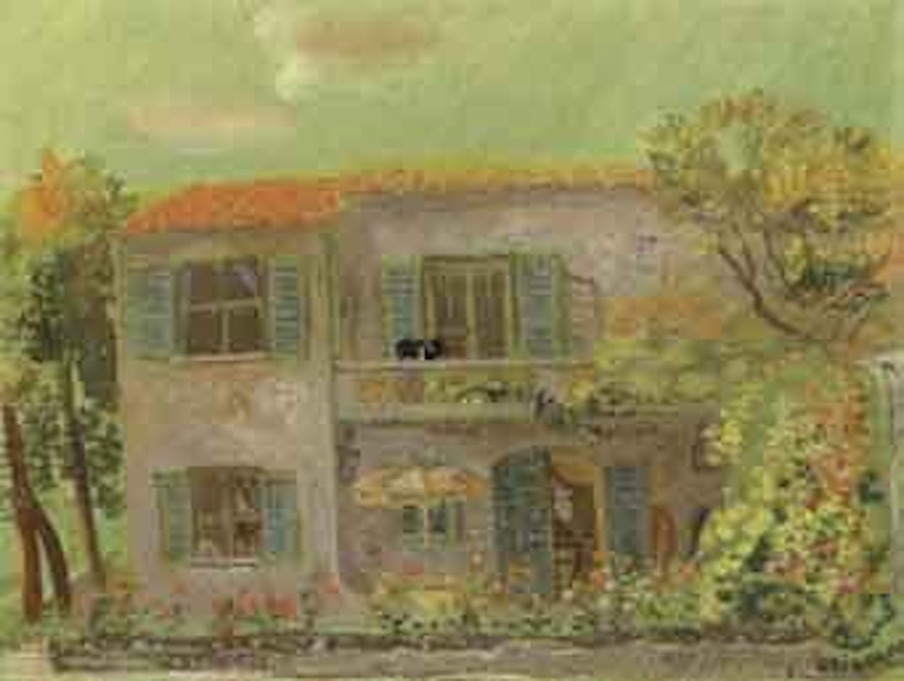 The Country House by Boris Grigoriev
