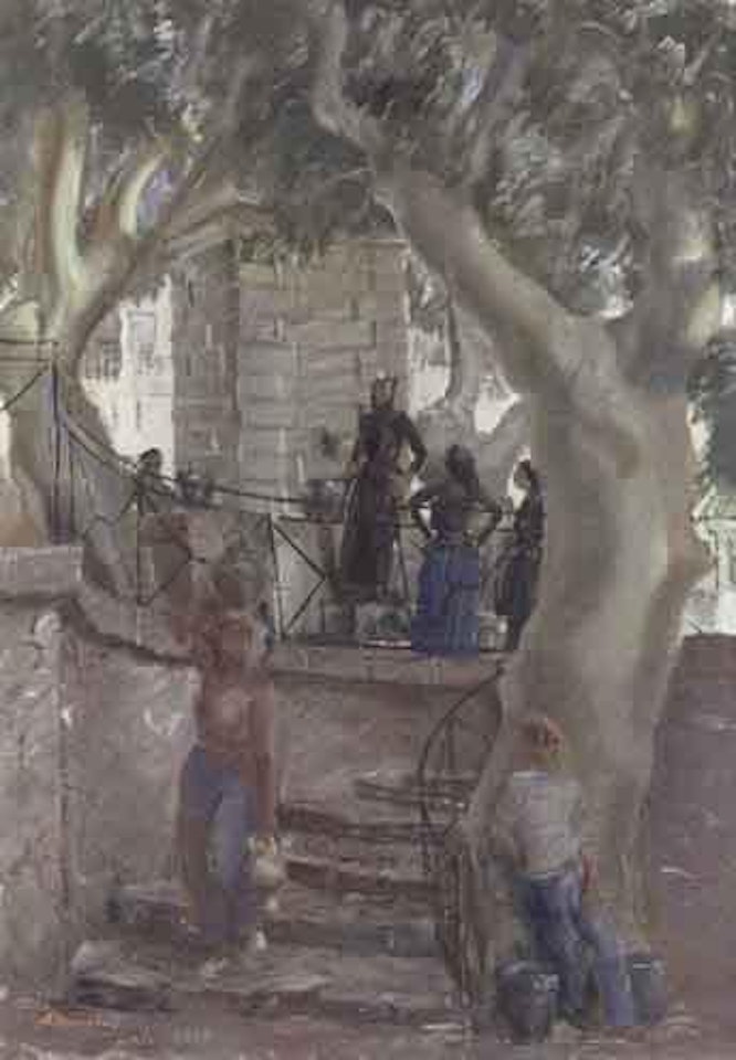 View of Calvi by Alexander Evgenievich Yakovlev