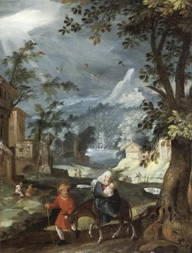 The Flight into Egypt by Paul Bril