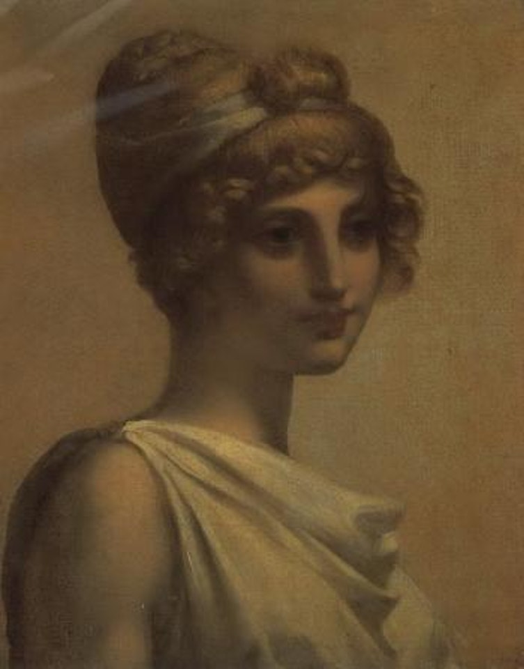 Maiden in Grecian attire by Pierre-Paul Prud'hon