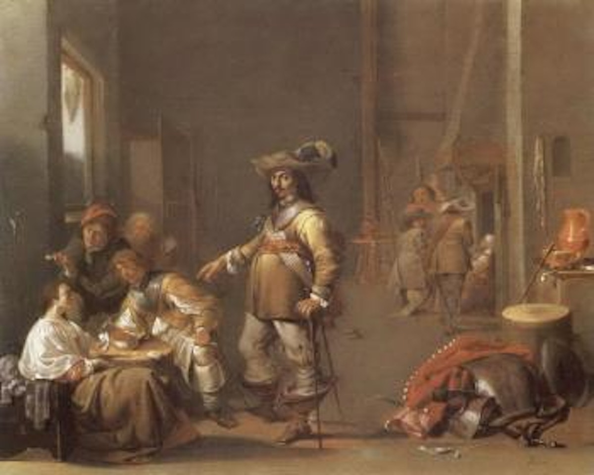 Guardroom interior by Jacob Duck