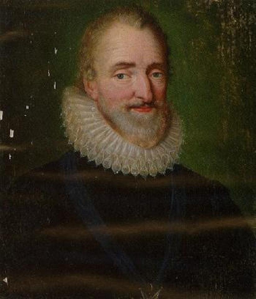 Portrait of Henry IV in black costume by Attributed to Francois Clouet