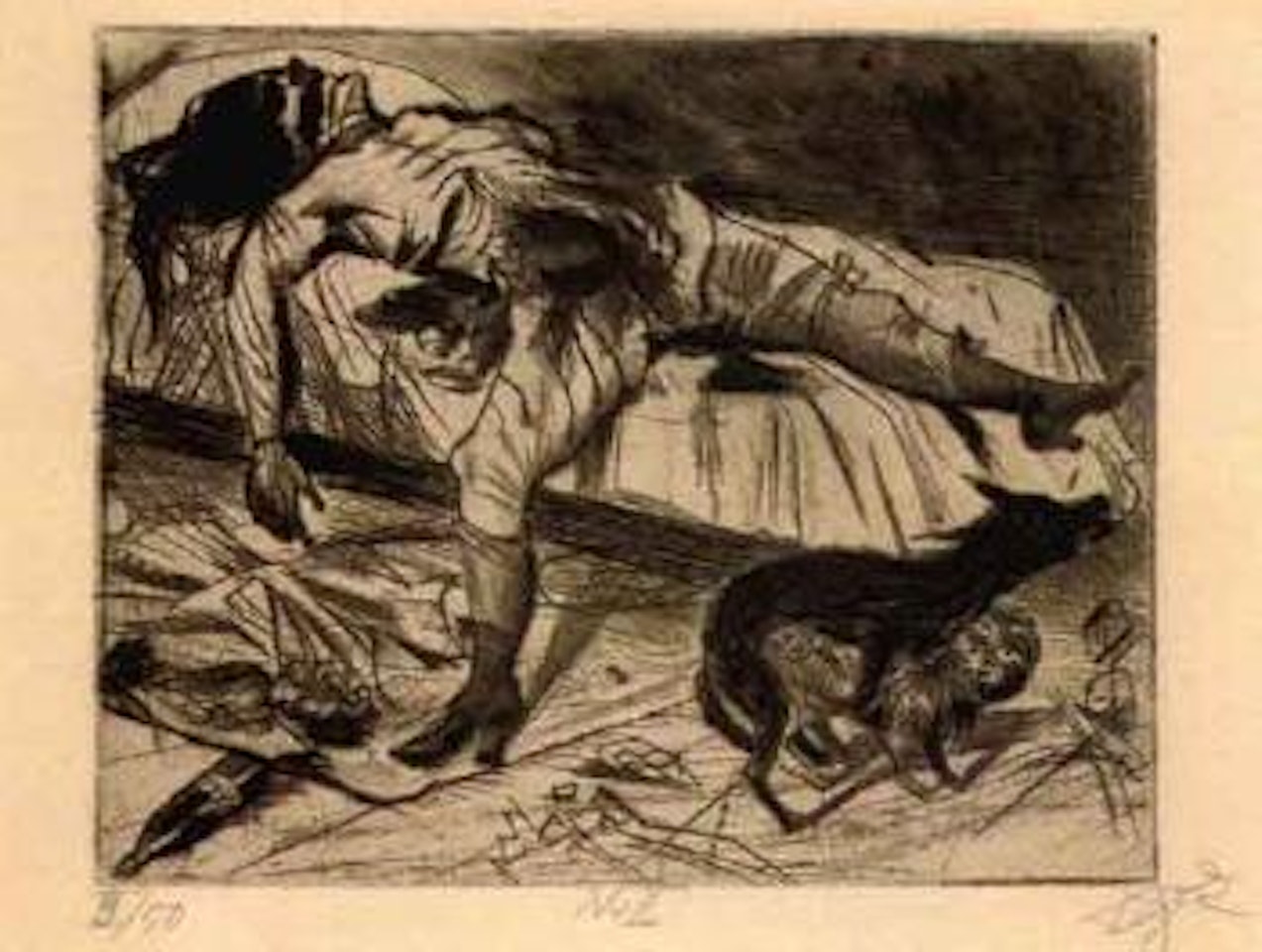 Sex murder by Otto Dix