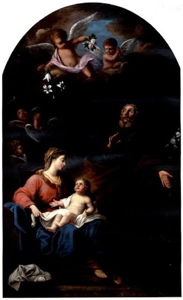 Holy Family by Attributed to Carlo Maratta