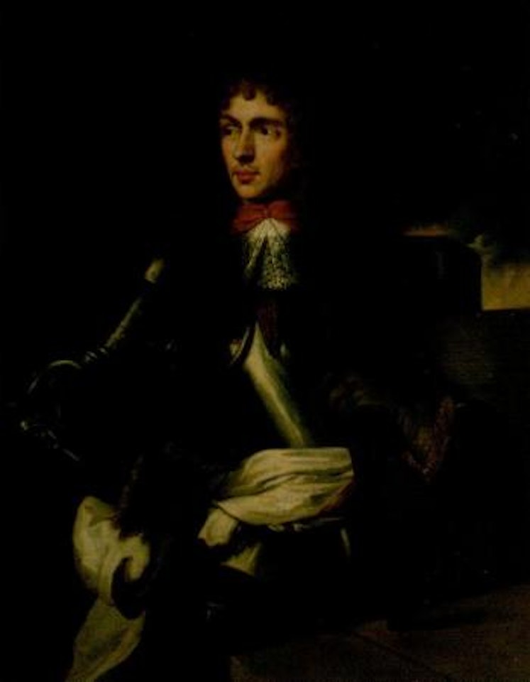 Portrait of Marechal Arman de Caumont, holding baton by French School