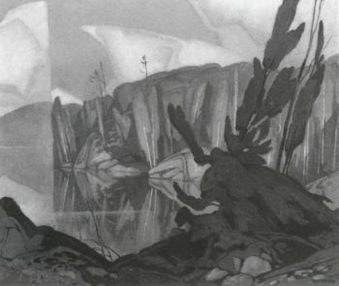 Grey and gold by Alfred Joseph Casson