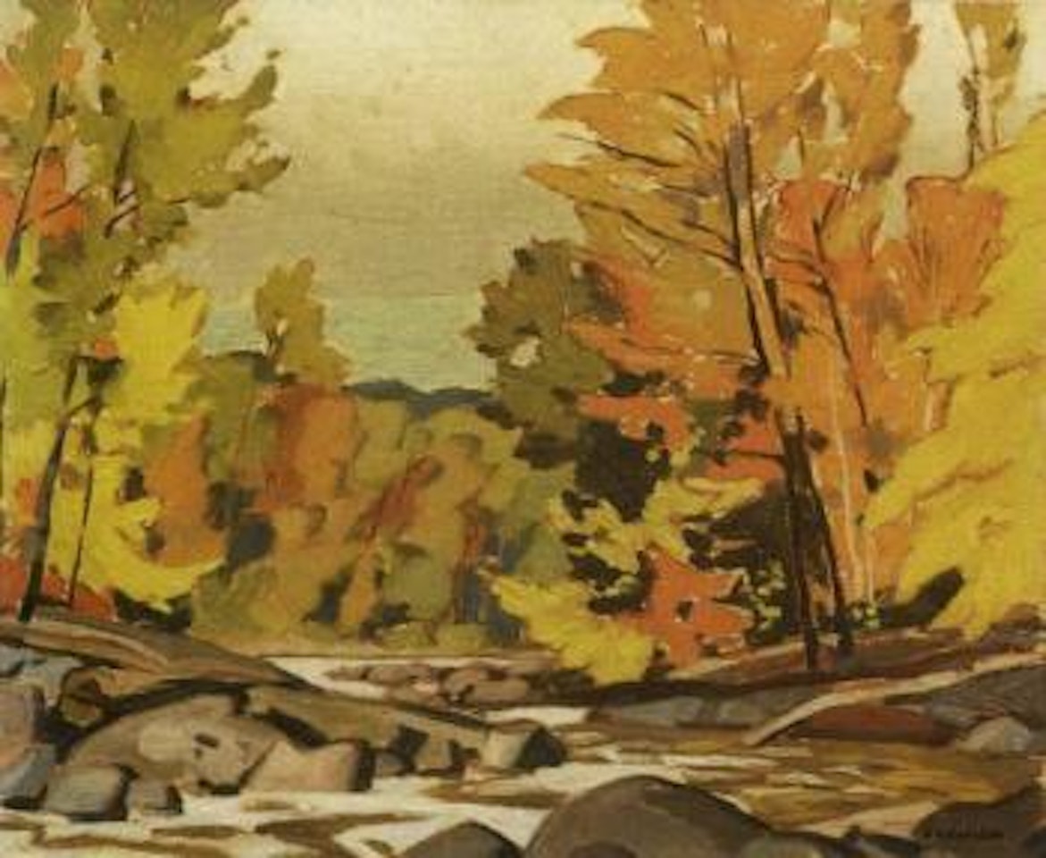 Autumn on Redstone River by Alfred Joseph Casson
