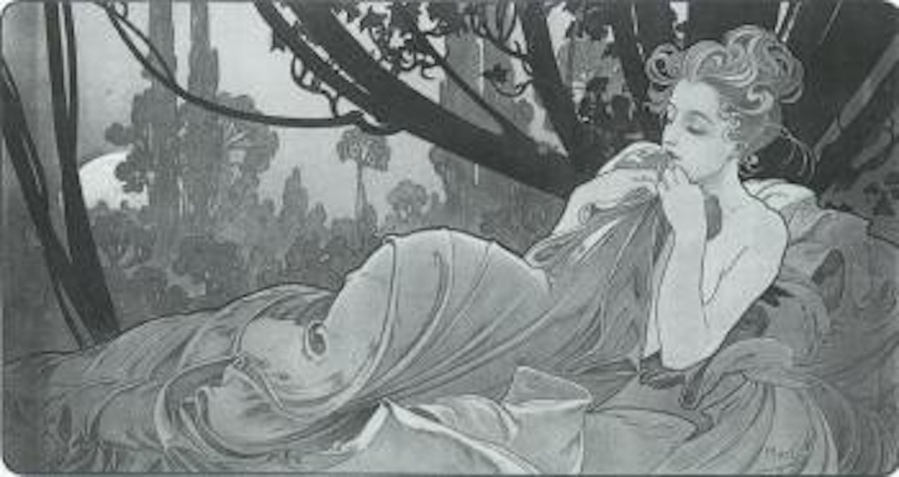 Crepuscule by Alphonse Mucha