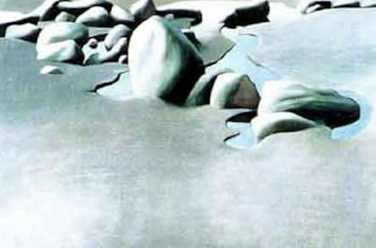 Rocks and sand by Michael Smither