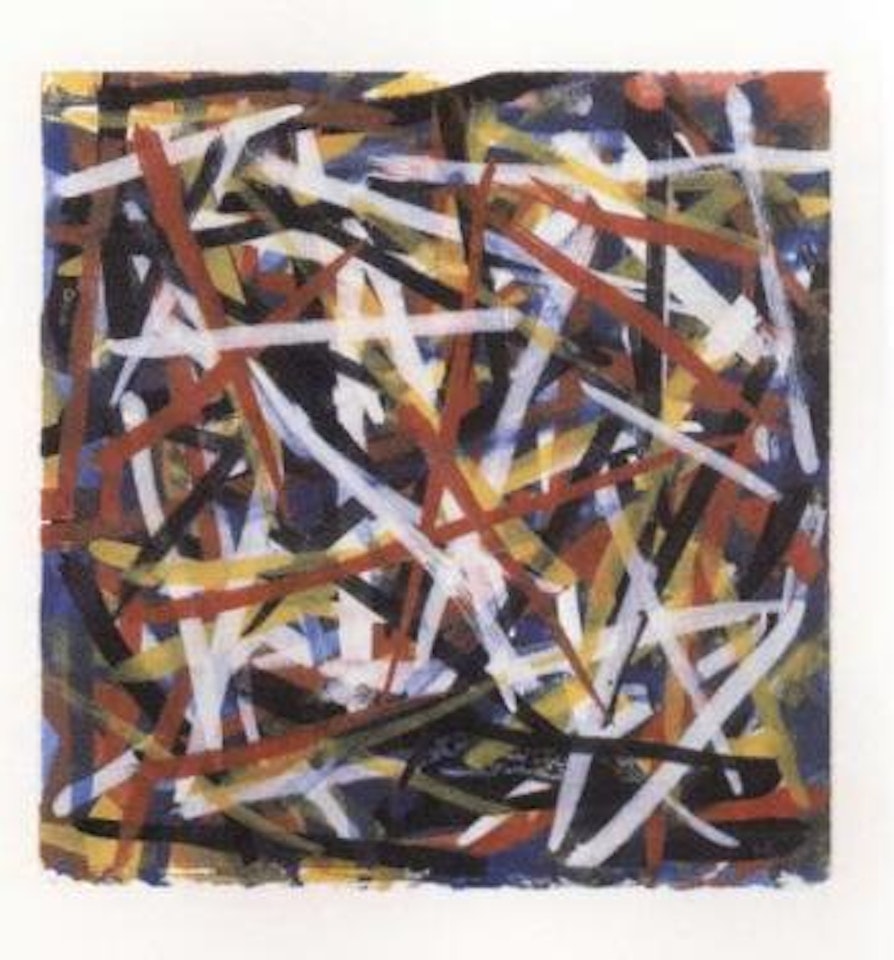 Brushstrokes by Sol LeWitt
