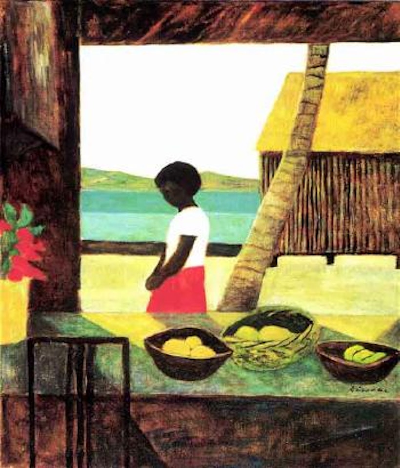 Fruit seller by Ray Austin Crooke