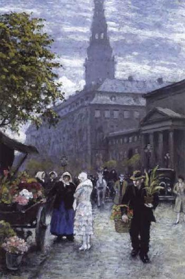 From Hojbro Square - with figures by Paul Fischer