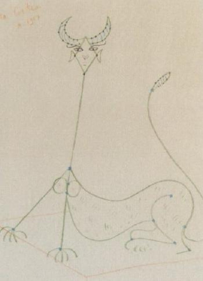Fantasy animal by Jean Cocteau