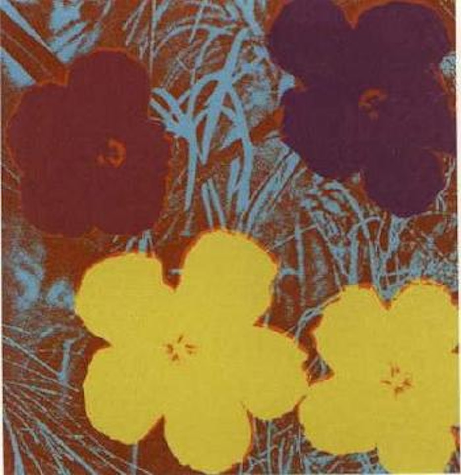 From Flowers by Andy Warhol