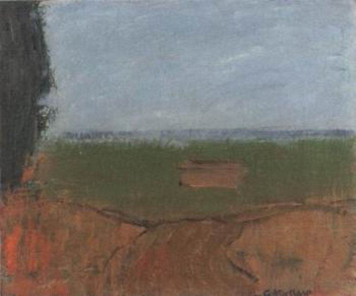 Landscape with house by Carl Kylberg