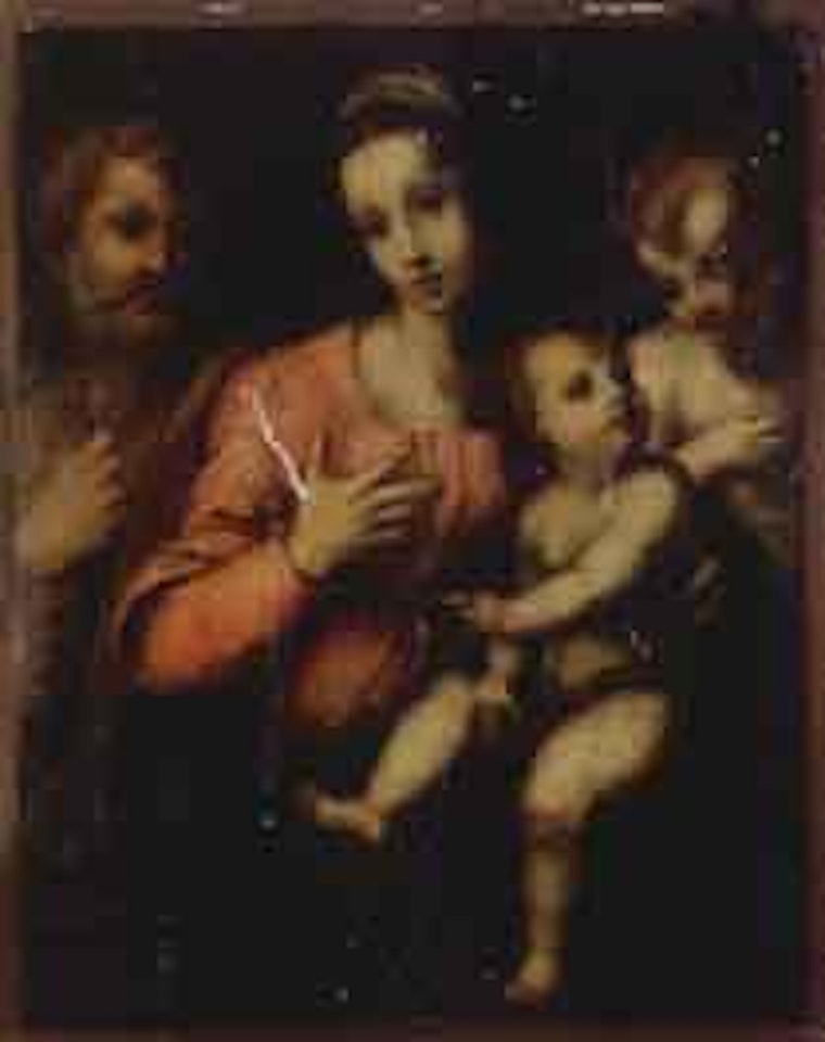 Holy Family with John the Baptist by Italian School