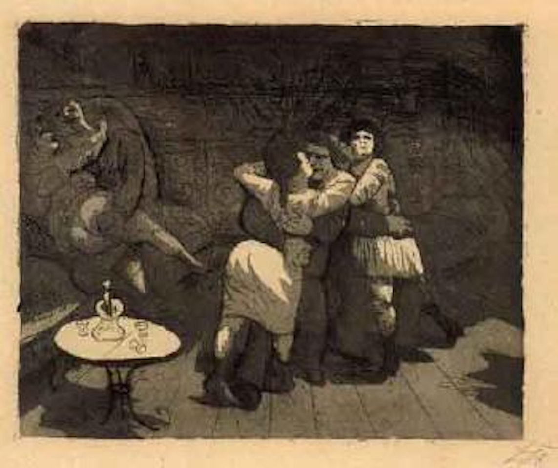 Sailors in Antwerp by Otto Dix