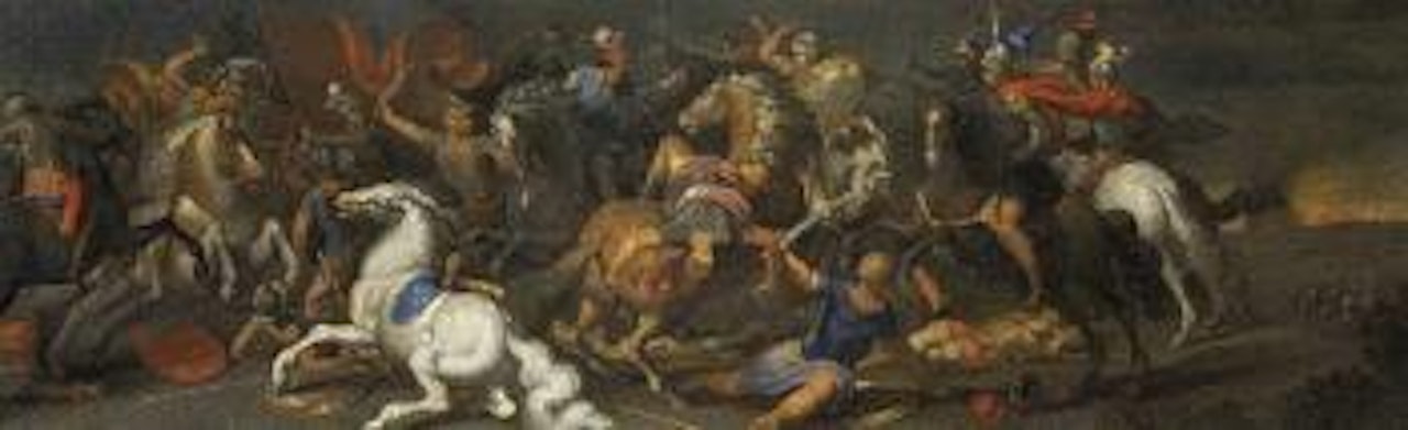 Battle by Italian School