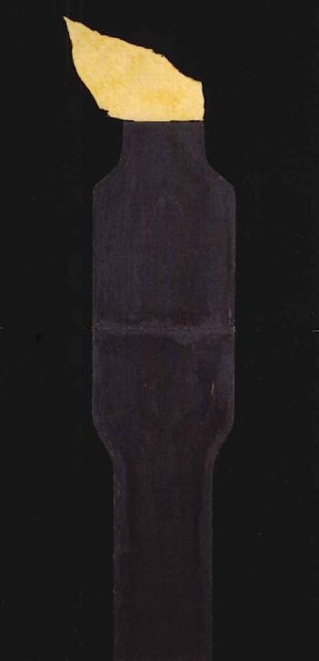 Smokestack, March 5, 1982 by Donald Sultan