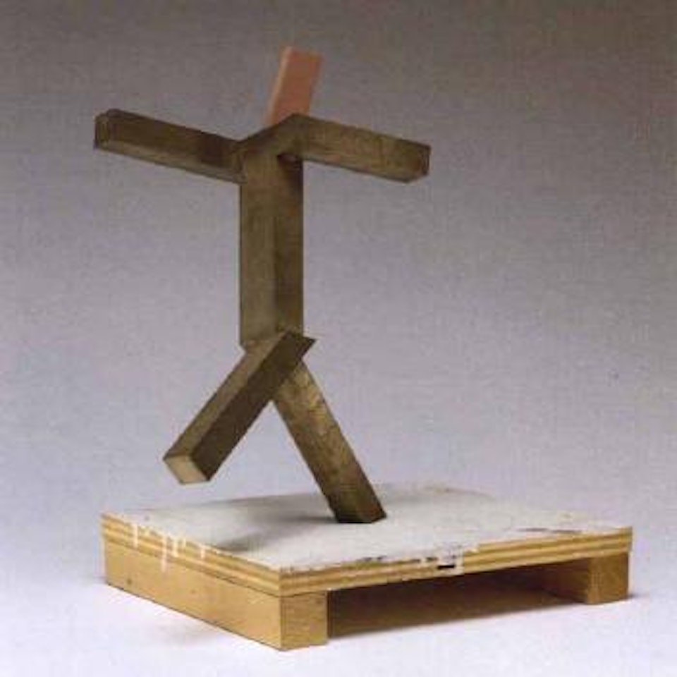 Running figure by Joel Shapiro