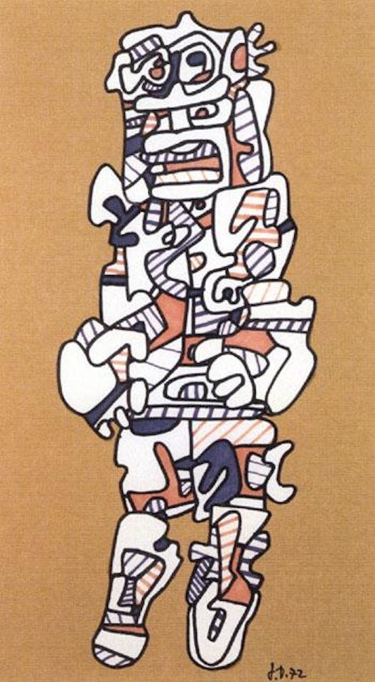 Personnage by Jean Dubuffet