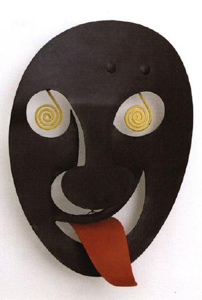 Black mask by Alexander Calder