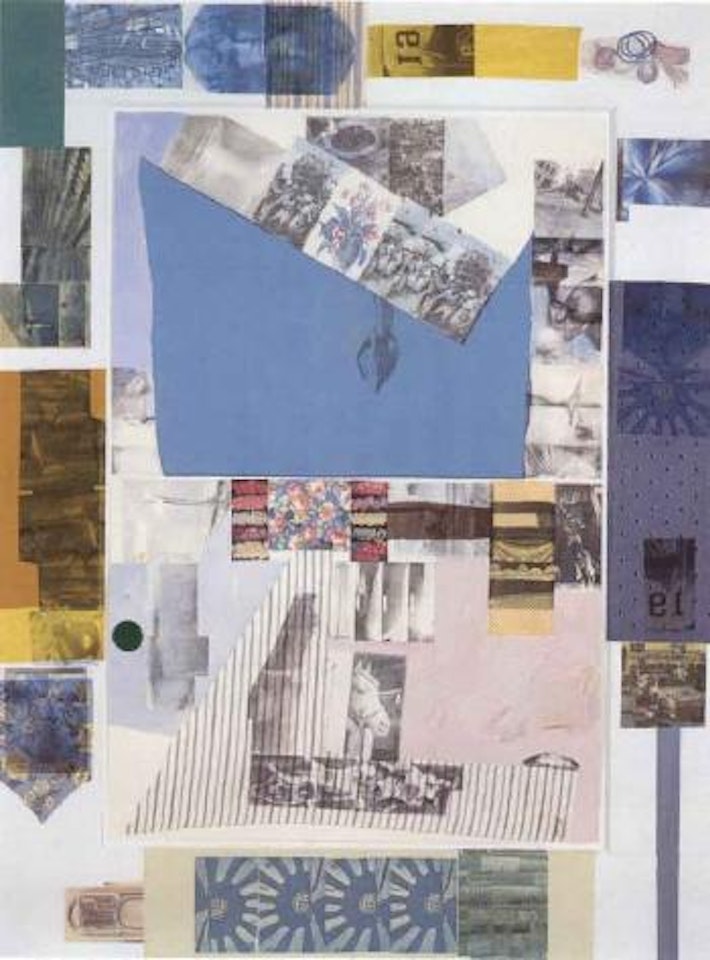 Cloister series rush II by Robert Rauschenberg