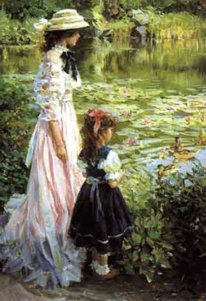 Watching the ducks by Constantin Razoumov