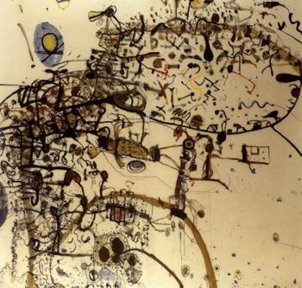 Landscape I would love to live in, or Edge of Void no 1 by John Olsen