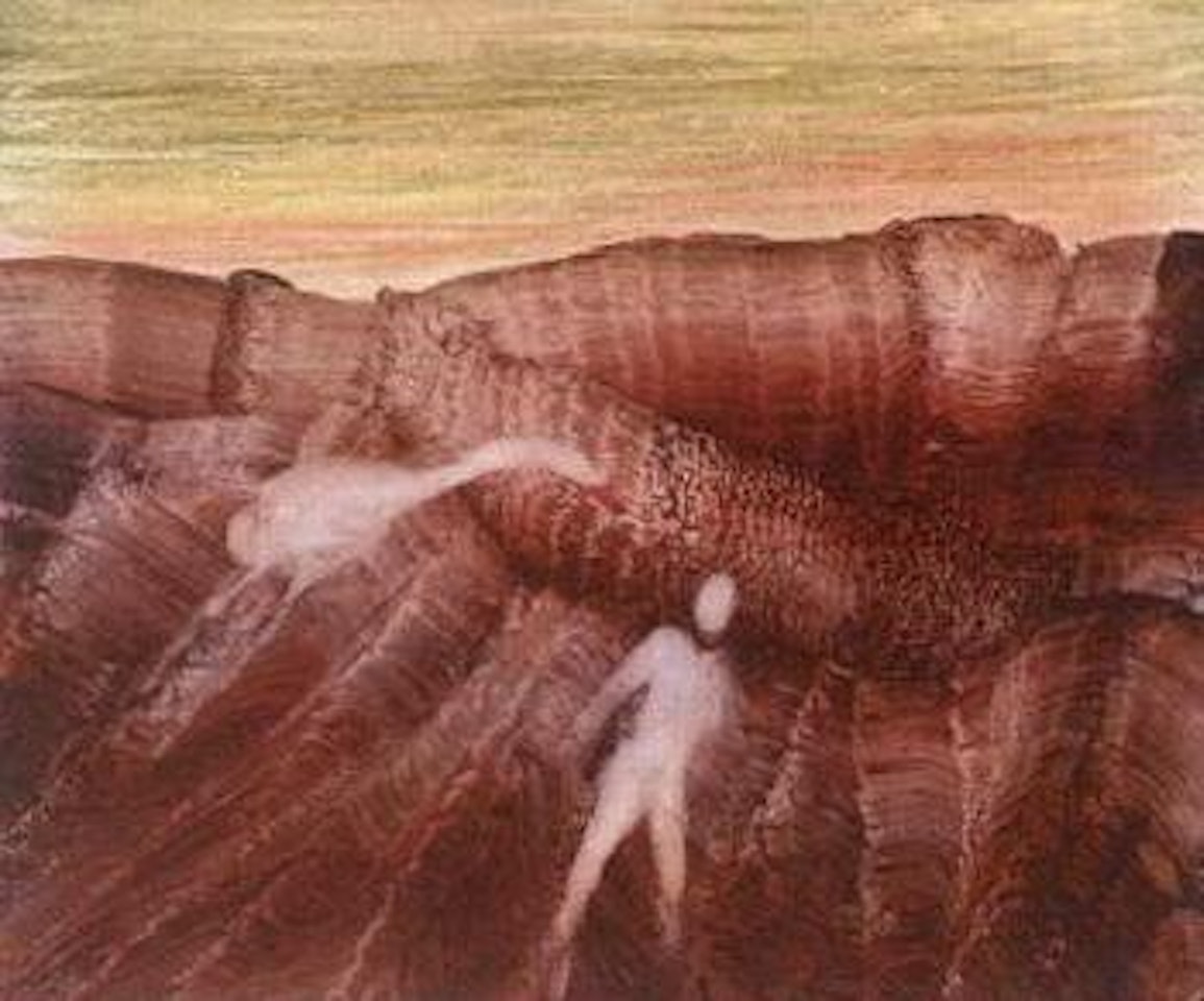 Leda and the Swan by Sidney Nolan