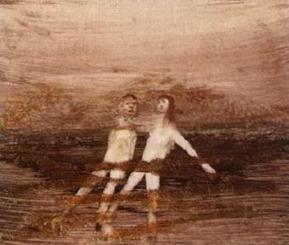 Two figures by Sidney Nolan