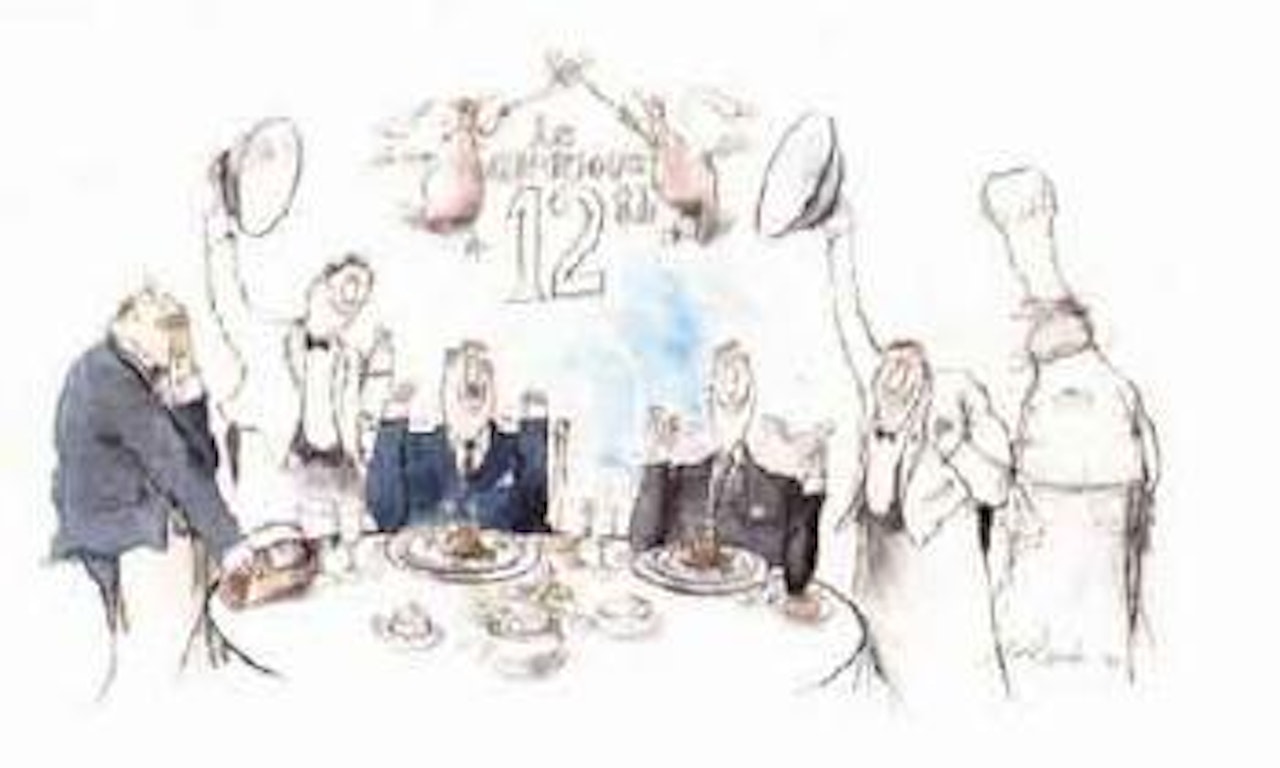 Le Glorious 12th by Ronald Searle
