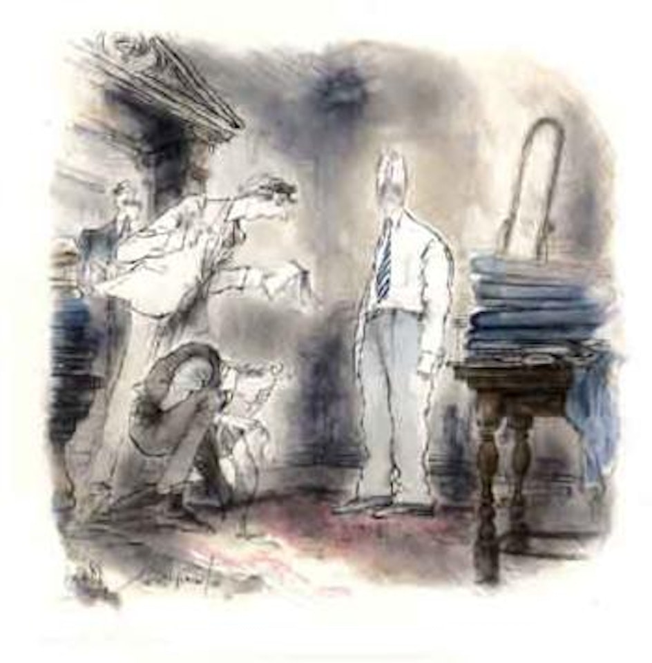 Which way does sir dress by Ronald Searle