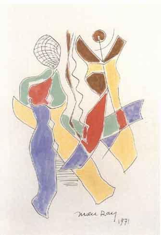 Deux figures by Man Ray