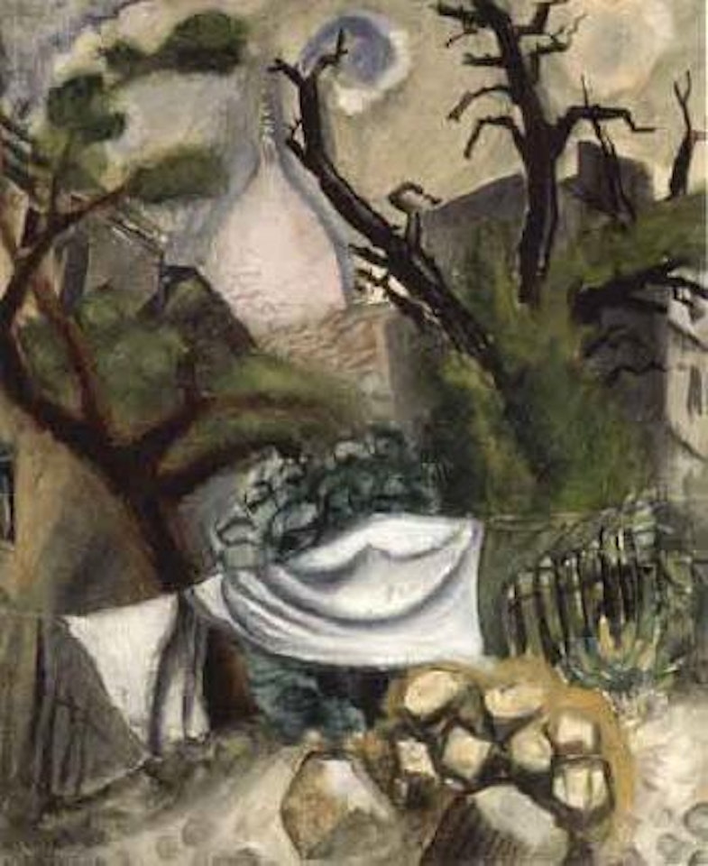 Montmartre avec du vent by André Masson