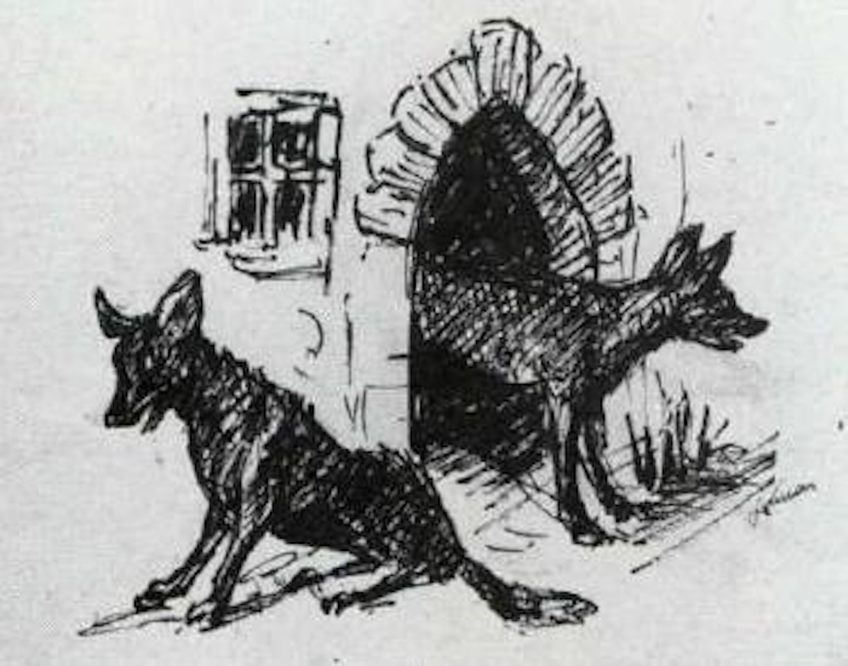 Death of the wolves by Alfred Kubin