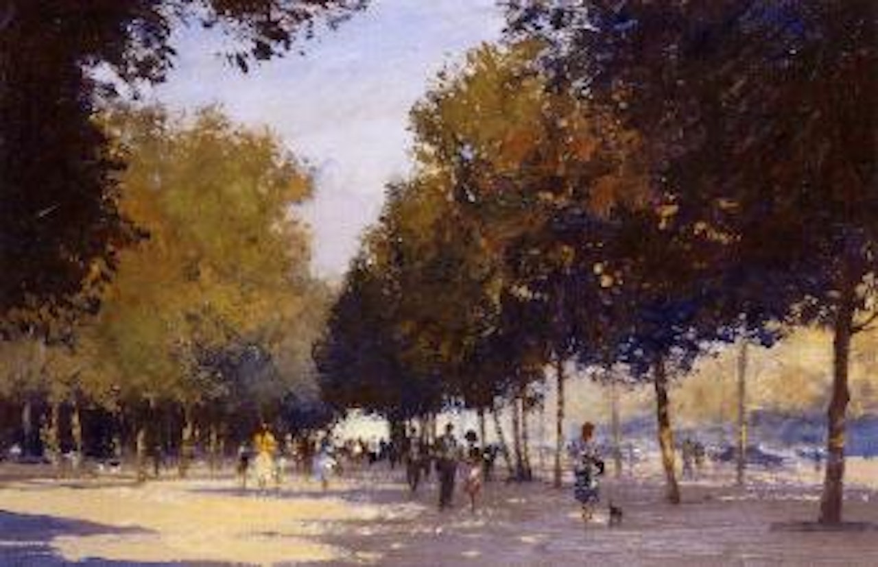 Champs Elysees, Paris by Edward Seago