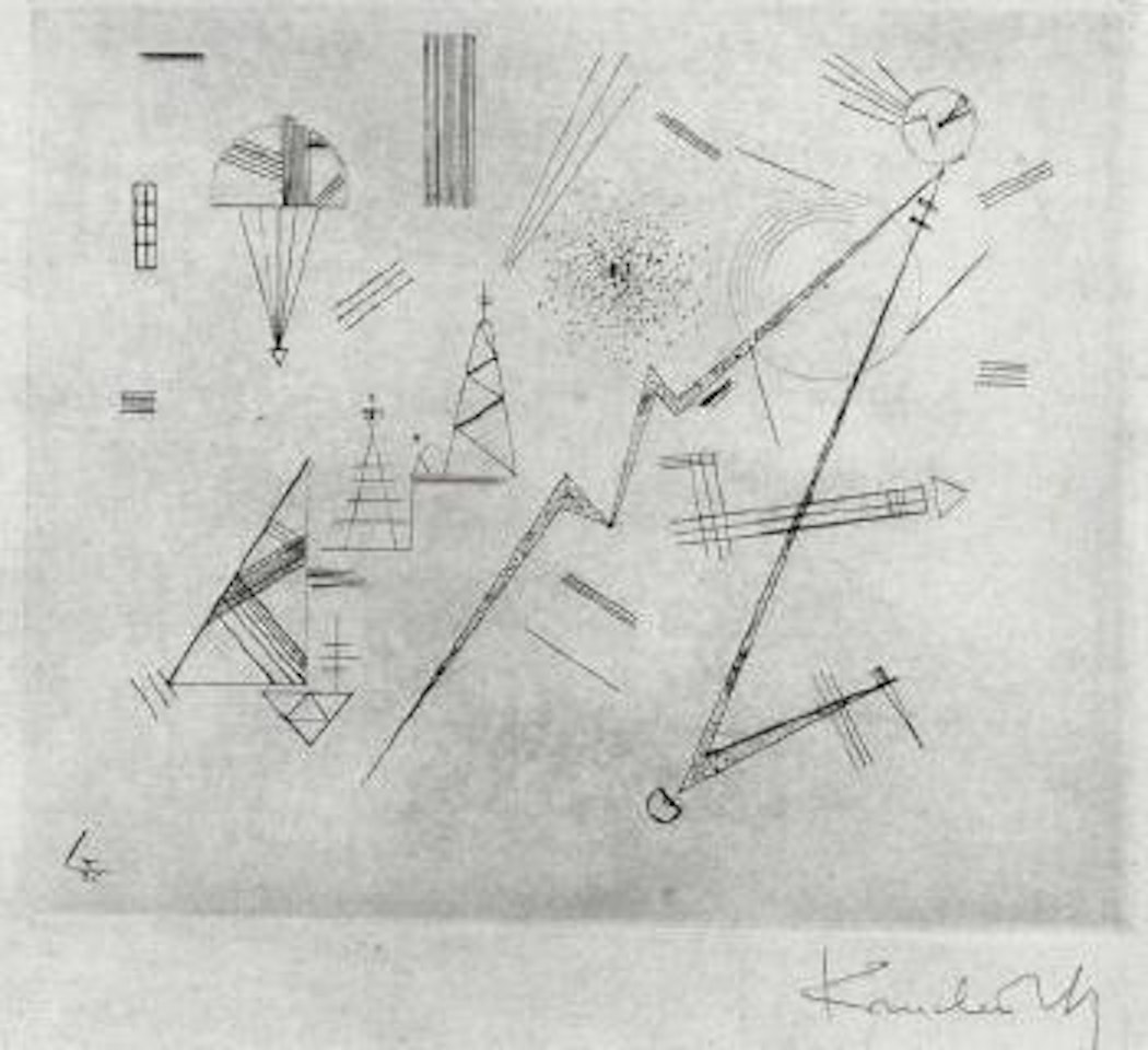 Project for Bauhaus circle of friends by Wassily Kandinsky