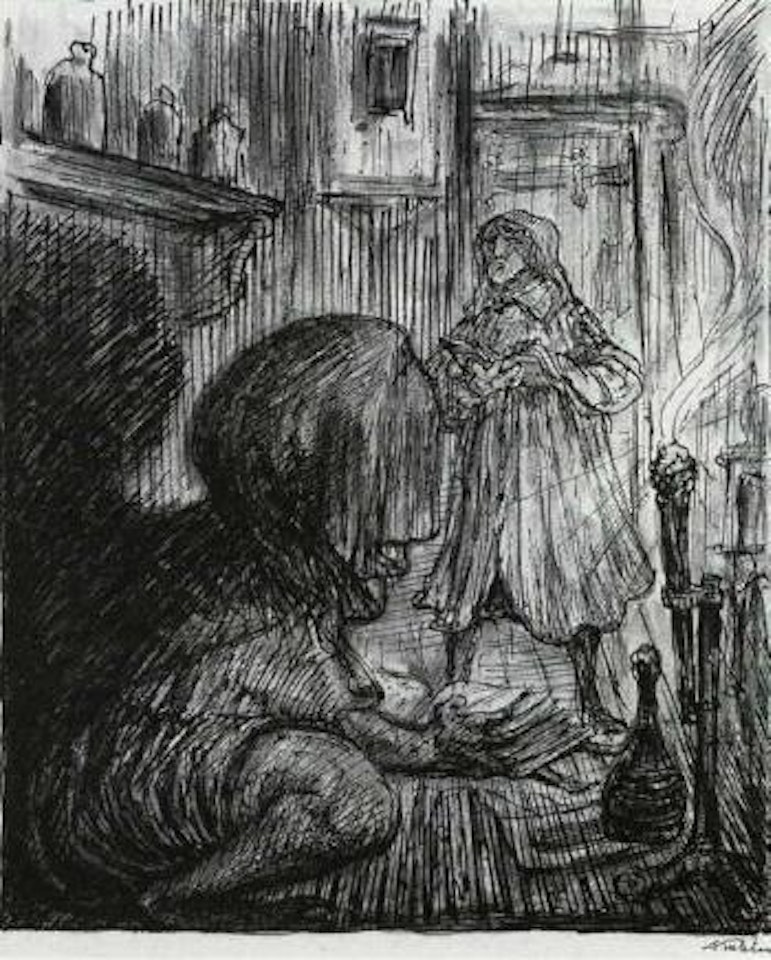 Swearing in by Alfred Kubin
